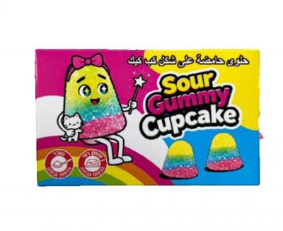 جلي جوم بيستار شكل كب كيك 80 غم