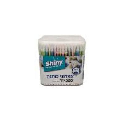 اعواد اذن خشبية شايني 200 عود