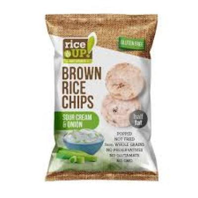 رايز شيبس بنكهة الكريمية الحامضة و البصل بدون جلوتين 40 غم