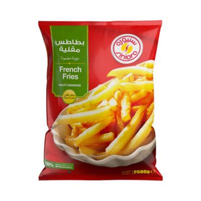 بطاطا مقلية  سنيوره 2.5كيلو