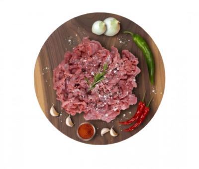 لحمة عجل مفرومه خشنة