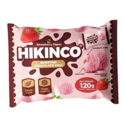 كرات بسكويت هيكنيكو محشوة بنكهة الفراولة 120 غم