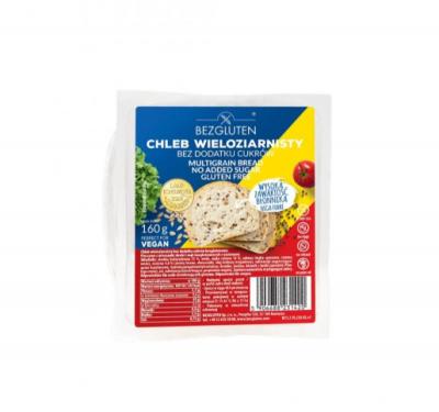 خبز توست مع خليط حبوب كتان جلوتين فري  160 غم