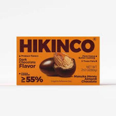 شوكولاتة لوز هيكنيكو بعسل المونيكا 60 غم 55%