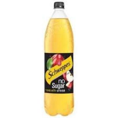 شويبس تفاح بدون سكر 1.5 لتر