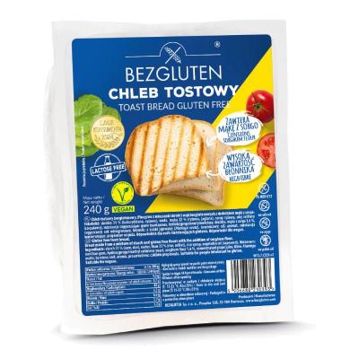 خبز توست نباتي خالي من جلوتين 240 غم