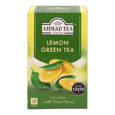 احمد شاي اخضر بالليمون 20 كيس