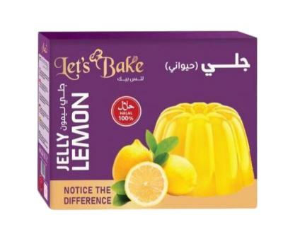 جلي ليمون / فراولة حيواني 85 غم / ليتس  بيك