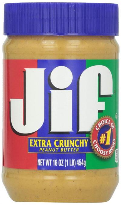 جيف زبدة الفول السوداني المقرمشة 454 غم