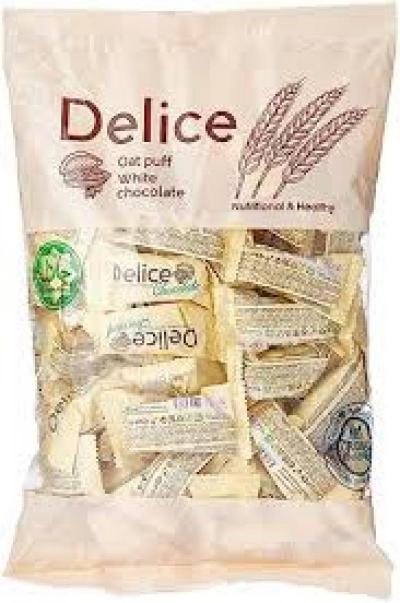 ديليس شوفان شوكولاتة بيضاء كيس 400 غم