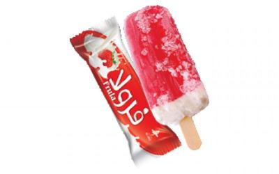 بوظة فراولة