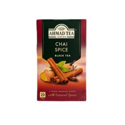 شاي احمد اسود برتقال توابل 25 كيس