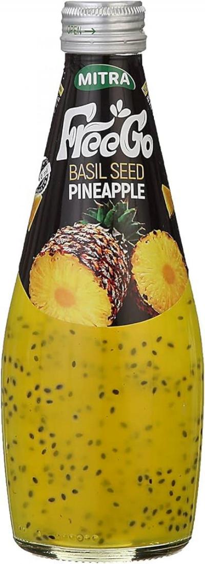 عصير بذور الريحان بطعم الاناناس 290 مل