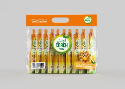 ربطة جلي كوتش بطعم البرتقال 120 مل *10