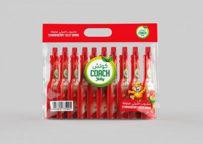 ربطة جلي كوتش بطعم فراولة 120 مل *10