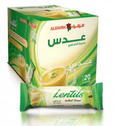 بكيت الزهراء عدس سريع التحضير 20 ظرف