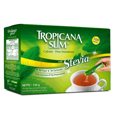 تروبيكانا ستيفيا 100 اصبع