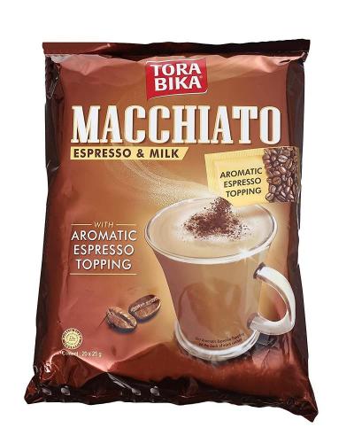 بكيت تورابيكا ماكياتو قهوة وحليب 25 غم * 20 قطعة