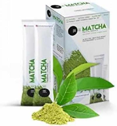 شاي ماتشا  اصبع