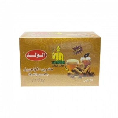 زنجبيل مع عسل و ليمون الولد *20 كيس