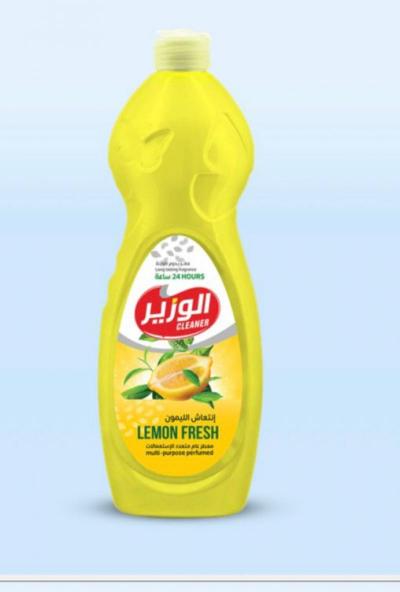 معطر و مطهر ارضيات الوزير برائحة ليمون 600 مل / فاست رين