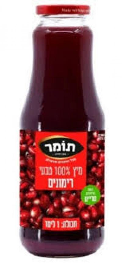 عصير تومر رمان طبيعي 100% 1 لتر