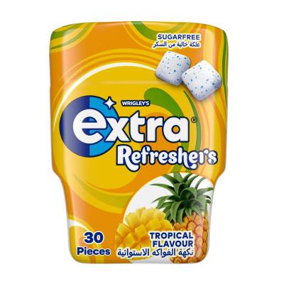 اكسترا مسكة بدون سكر اصفر 67 غم *30 قطعة