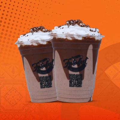 ميلك شيك نوتيلا فتافيت