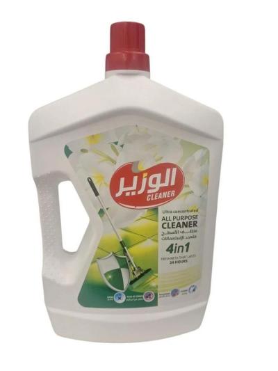 معطر و مطهر ارضيات الوزير اخضر 3 لتر