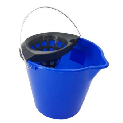سطل بلاستيك ازرق