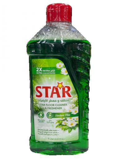 ستار منظف ومعطر بلاط 1 لتر (اخضر)